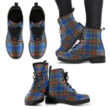 Load image into Gallery viewer, MacBeth Ancient Tartan Leather Boots