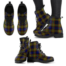 Load image into Gallery viewer, MacLellan Modern Tartan Leather Boots