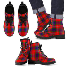 Load image into Gallery viewer, Fraser Modern Tartan Leather Boots Footwear Shoes