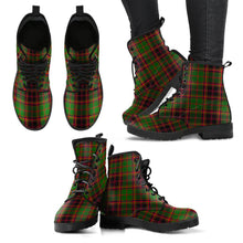 Load image into Gallery viewer, Buchan Modern Tartan Leather Boots