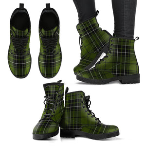 MacLean Hunting Tartan Leather Boots