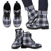 Load image into Gallery viewer, MacRae Dress Modern Tartan Leather Boots Footwear Shoes