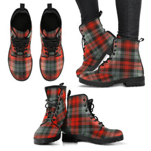 Load image into Gallery viewer, MacLachlan Weathered Tartan Leather Boots