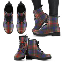 Load image into Gallery viewer, Fraser Hunting Modern Tartan Leather Boots
