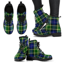 Load image into Gallery viewer, MacKellar Tartan Leather Boots