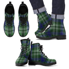 Load image into Gallery viewer, Blyth Tartan Leather Boots Footwear Shoes