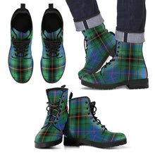 Load image into Gallery viewer, Davidson Ancient Tartan Leather Boots Footwear Shoes