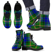 Load image into Gallery viewer, Maitland Tartan Leather Boots Footwear Shoes