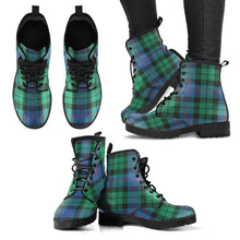 Load image into Gallery viewer, Morrison Ancient Tartan Leather Boots