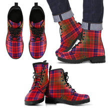 Load image into Gallery viewer, Lumsden Modern Tartan Leather Boots Footwear Shoes