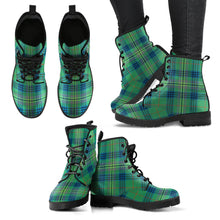 Load image into Gallery viewer, Kennedy Ancient Tartan Leather Boots