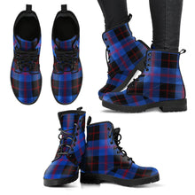 Load image into Gallery viewer, Angus Modern Tartan Leather Boots