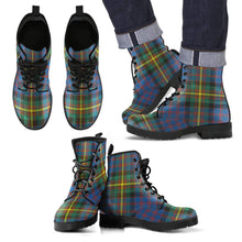 Load image into Gallery viewer, MacSporran Ancient Tartan Leather Boots Footwear Shoes