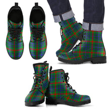 Load image into Gallery viewer, Aiton Tartan Leather Boots Footwear Shoes