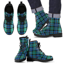Load image into Gallery viewer, Campbell of Cawdor Ancient Tartan Leather Boots Footwear Shoes