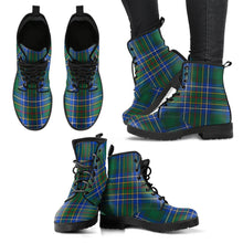 Load image into Gallery viewer, Cockburn Ancient Tartan Leather Boots