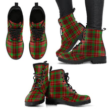 Load image into Gallery viewer, Ainslie Tartan Leather Boots