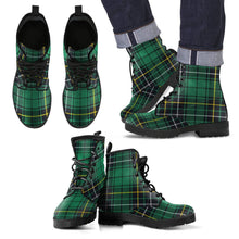 Load image into Gallery viewer, MacAlpine Ancient Tartan Leather Boots Footwear Shoes