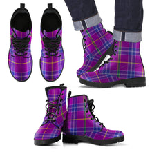 Load image into Gallery viewer, Jackson Tartan Leather Boots Footwear Shoes