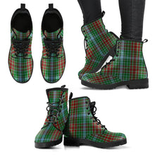Load image into Gallery viewer, Gayre Tartan Leather Boots