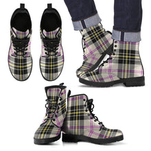 Load image into Gallery viewer, MacPherson Dress Ancient Tartan Leather Boots Footwear Shoes