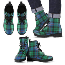 Load image into Gallery viewer, Morrison Ancient Tartan Leather Boots Footwear Shoes