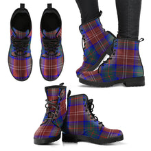 Load image into Gallery viewer, Chisholm Hunting Modern Tartan Leather Boots