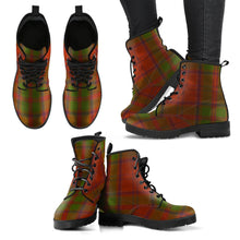 Load image into Gallery viewer, Drummond Clan Tartan Leather Boots